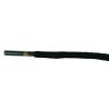 Schnürsenkel,rund,dünn schwarz 60 cm