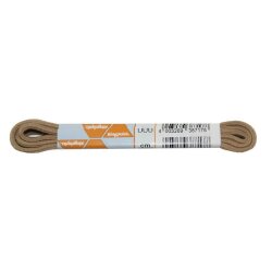 Schnürsenkel,rund,dünn beige 60 cm