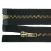 Reißverschluss Metall teilbar 70 cm schwarz