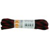 Schnürsenkel, Trecking oval 150 cm rot/schwarz/grau