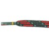 Schnürsenkel, Trecking oval 150 cm rot/schwarz/grau