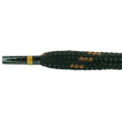 Schn&uuml;rsenkel,rund dick 120 cm schwarz/hellbraun