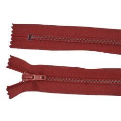 Reißverschluss Kunststoff weinrot 30 cm
