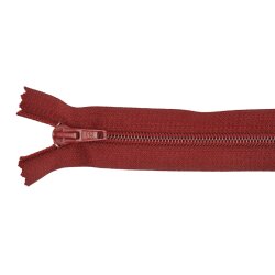 Reißverschluss Kunststoff weinrot 30 cm