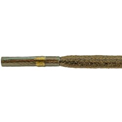 Schn&uuml;rsenkel,oval l&uuml;striert cognac 75 cm