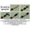 Schnürsenkel Gummi Klick & Go 90 cm