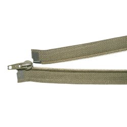 teilbarer Rei&szlig;verschluss Kunststoff jagdgr&uuml;n 45 cm