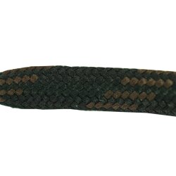 Senkel,trekking, halbrund 150 schwarz/braun