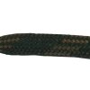 Senkel,trekking, halbrund 150 schwarz/braun